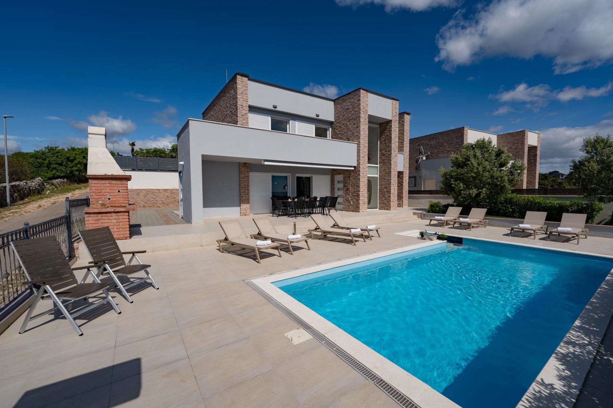 Villas Royal I With Private Pool Novalja Exteriér fotografie